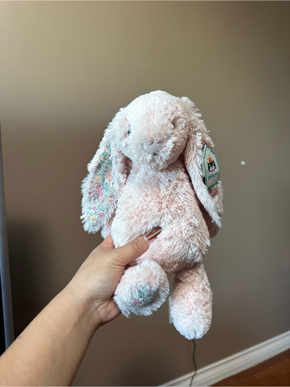 NWT- Retired Jellycat Medium Blossom Blush Bunny OG